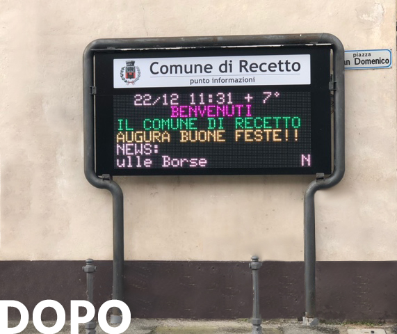Display convertito