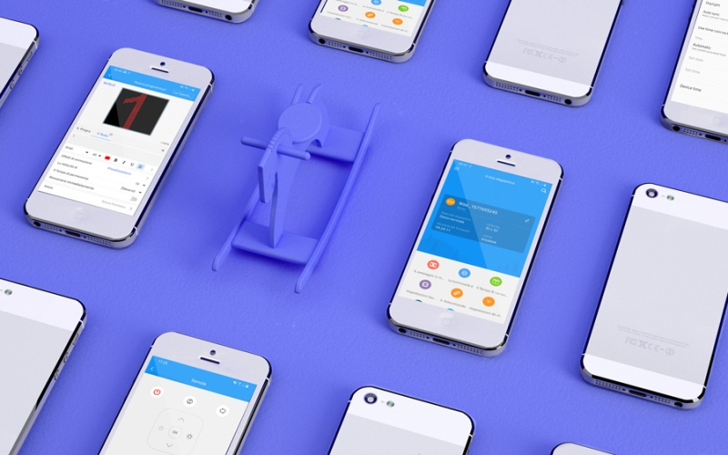 App per display fullcolor