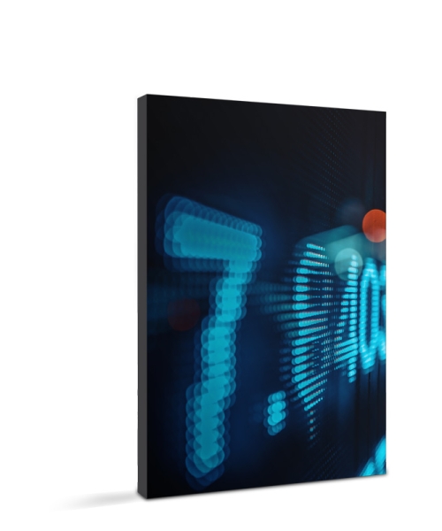 Ledwall grafico per la gestione di contenuti multimediali e testuali