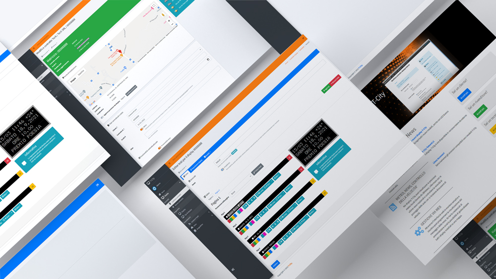 Portale Pannelli Informativi T-City